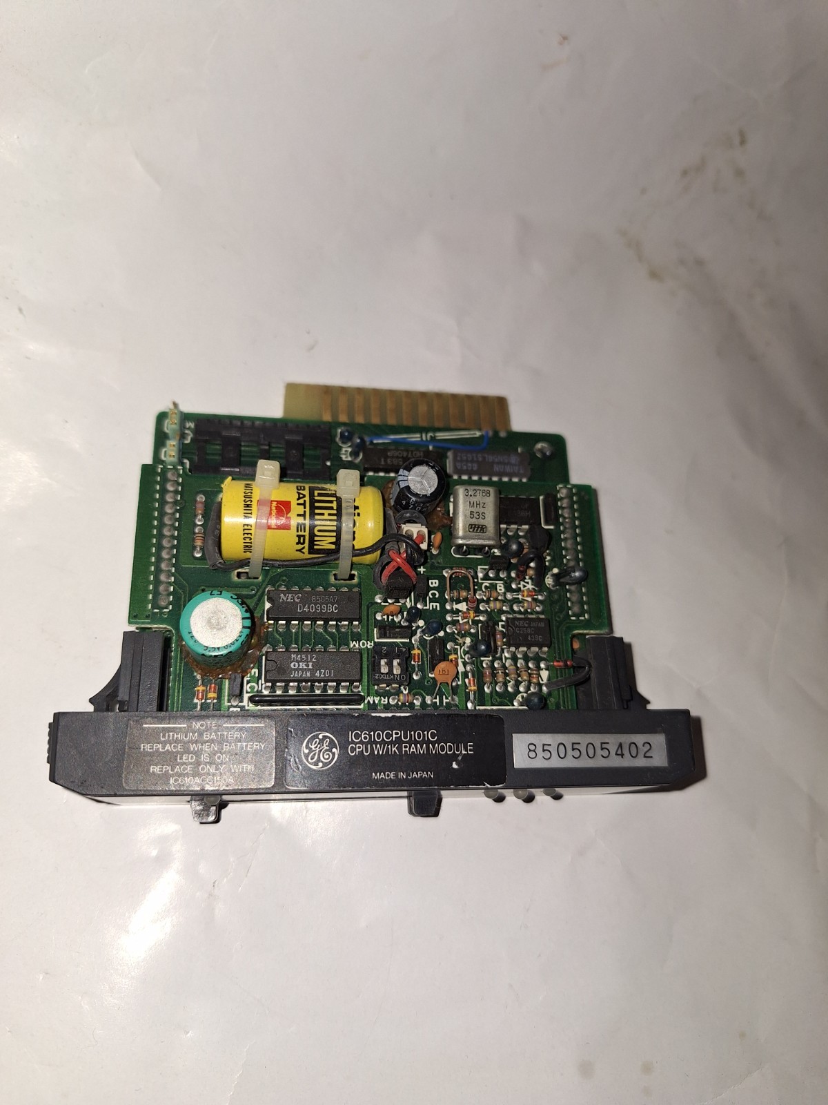 NEW GENUINE GE FANUC IC610CPU101C CPU W/ 1K RAM MODULE, NEW OTHER