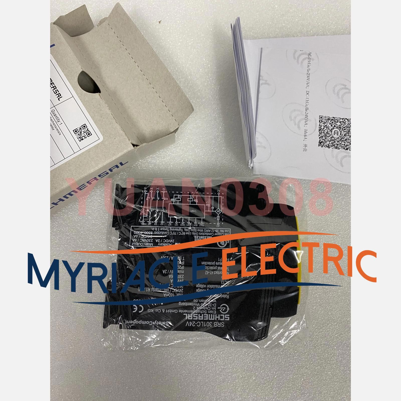 NEW SCHMERSAL?SRB301LC-24V relay DHL Fast delivery