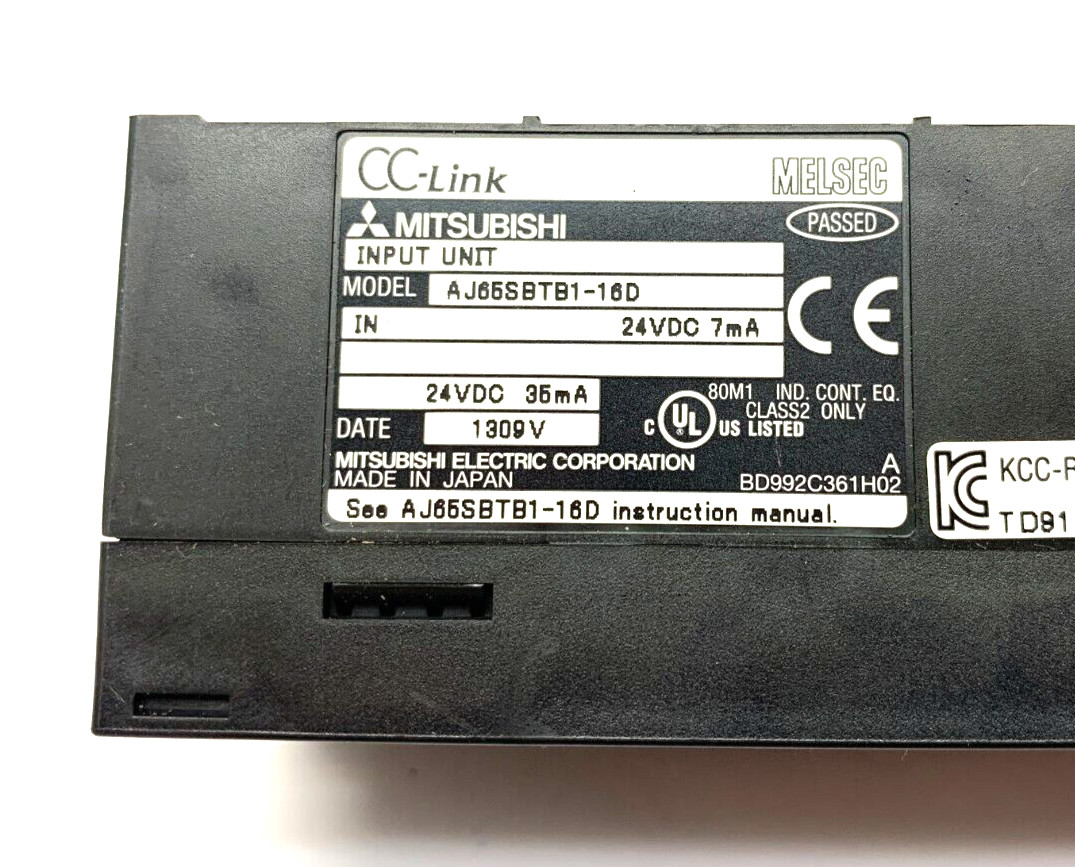 Mitsubishi Melsec AJ65SBTB1-16D CC-Link Remote Input Unit