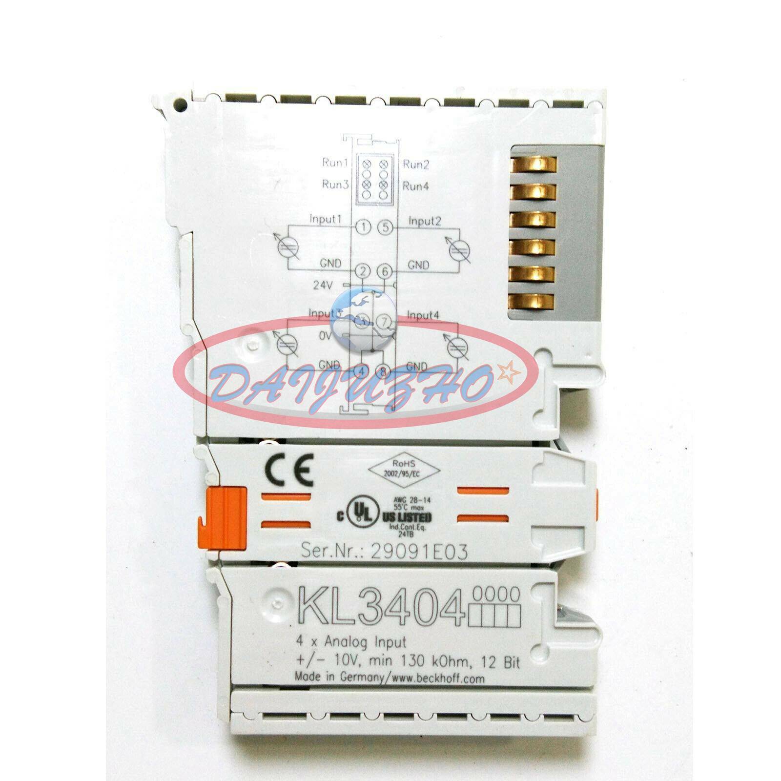 1PCS Beckhoff Analog Input Terminal Module KL3404 New