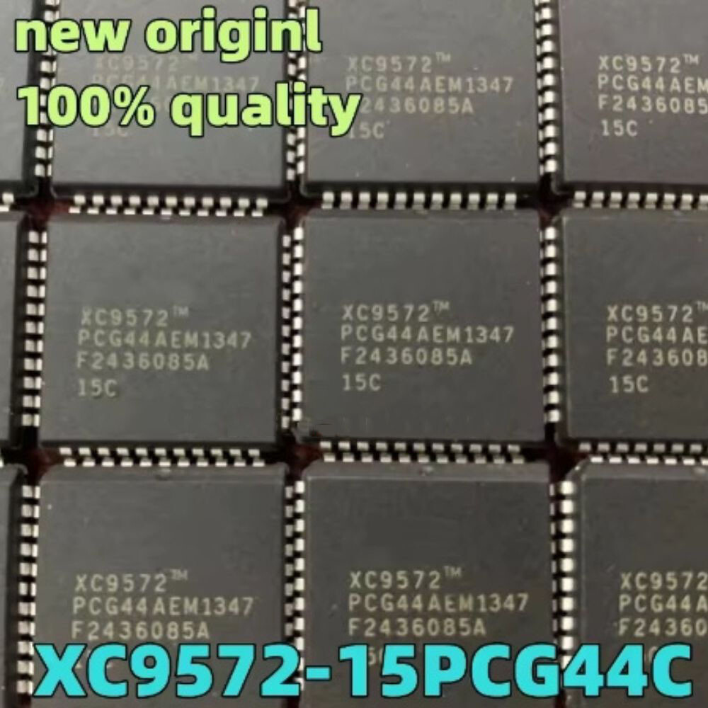 1PCS/2PCS/5PCS XC9572-15PCG44C PLCC44 Flash PLD CMOS, PQCC44 PLASTIC LCC-44