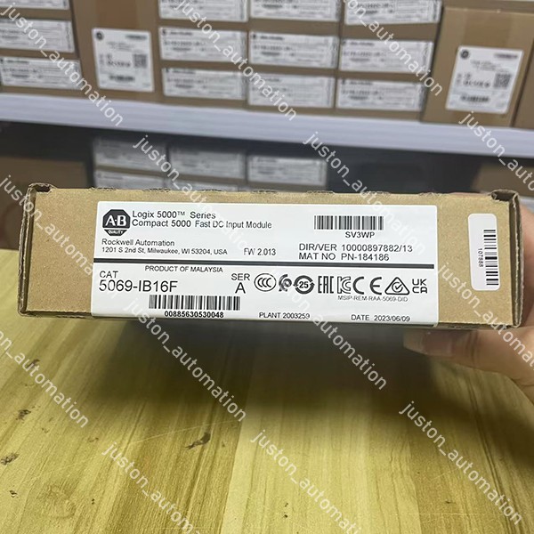 Allen-Bradley 5069-IB16F 16-Point Fast Sinking Digital Input PLC Module