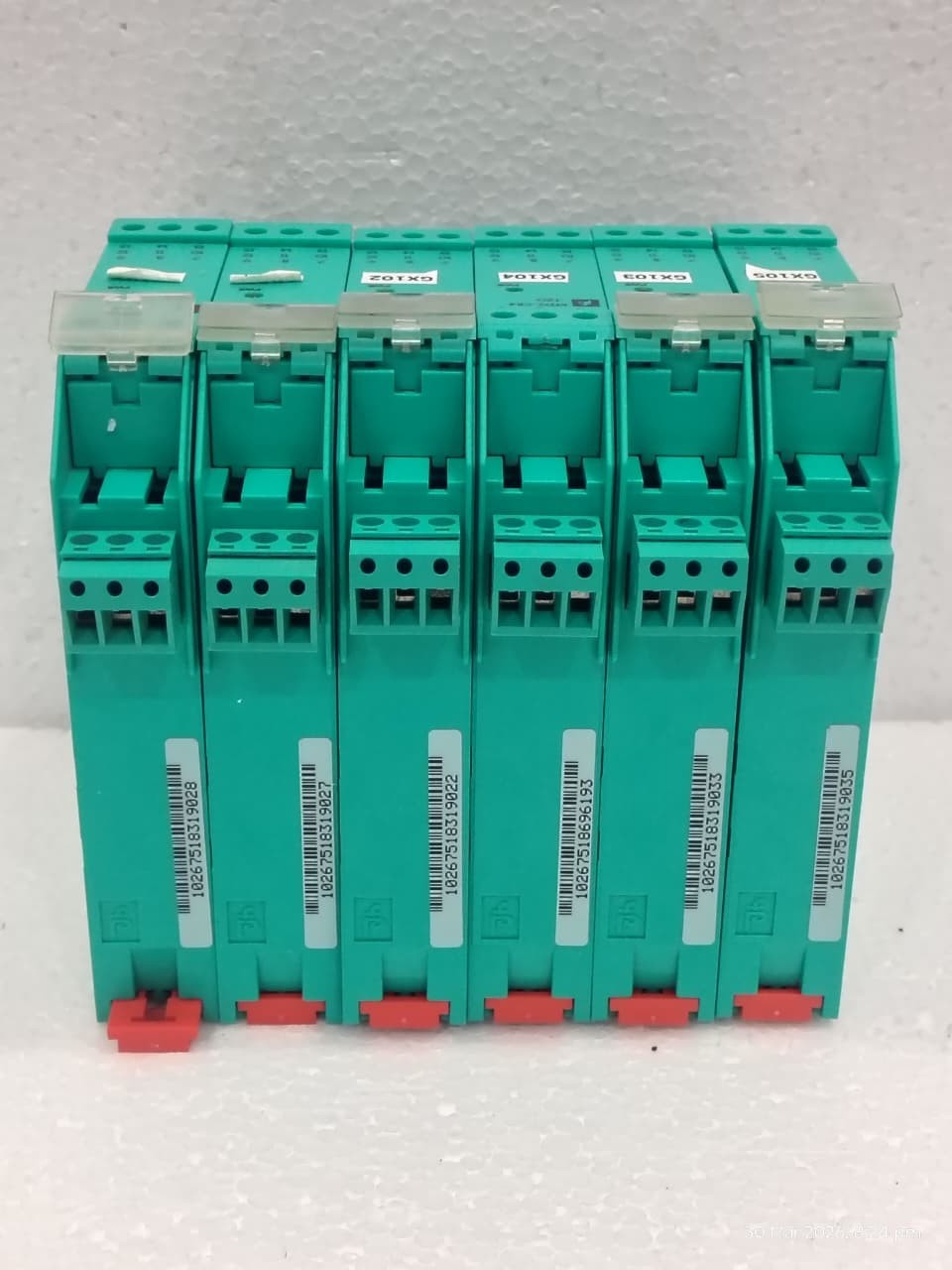 (Sell Lot OF 6 PCS) PEPPERL+FUCHS KFD2-CR4-1.20 Signal isolation network module