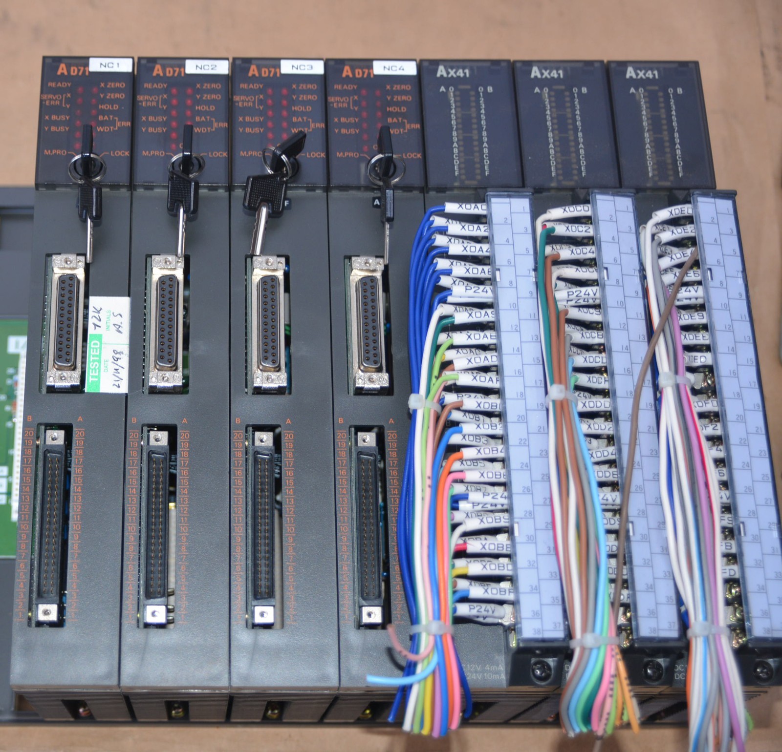 Mitsubishi Melsec AD71 Motion Control Module 2 Axis Pulse Output PLC