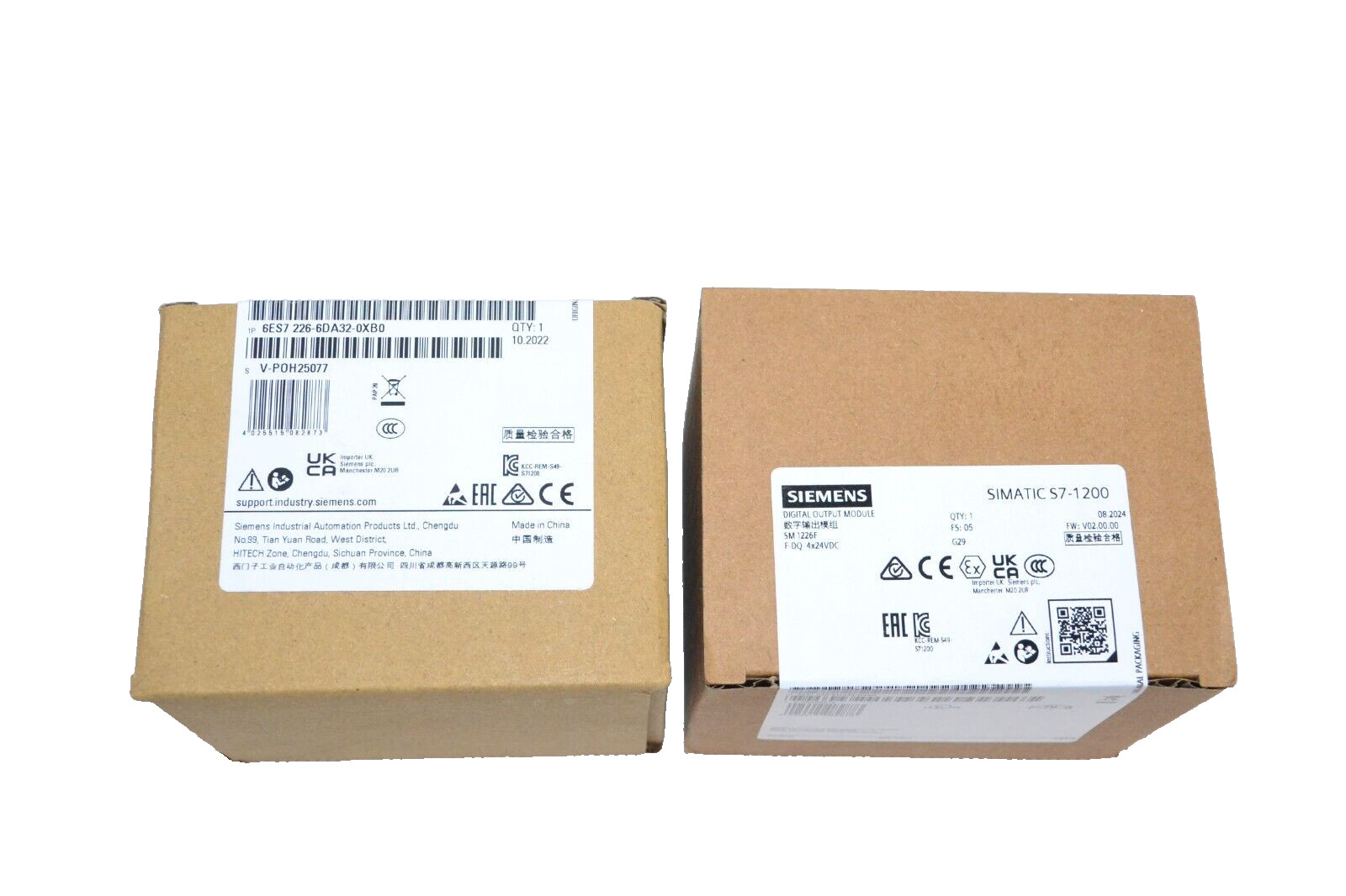 Siemens 6ES7 226-6DA32-0XB0 SM 1226F Simatic S7-1200 SM1226F F-DQ