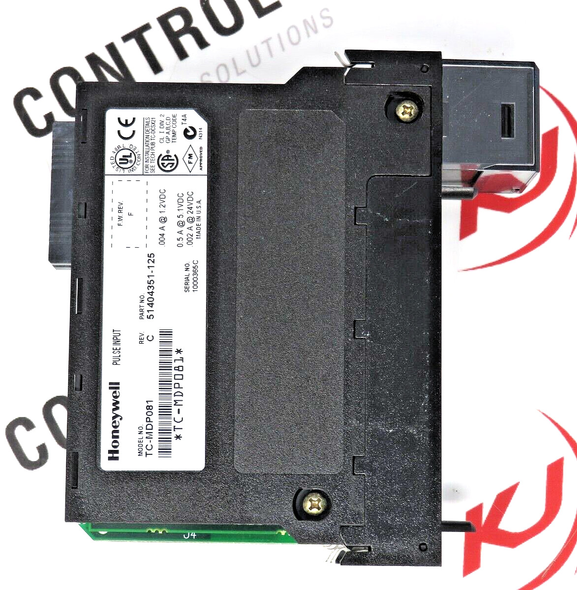 Honeywell TC-MDP081 51404351-125 Revision C Pulse Input Module