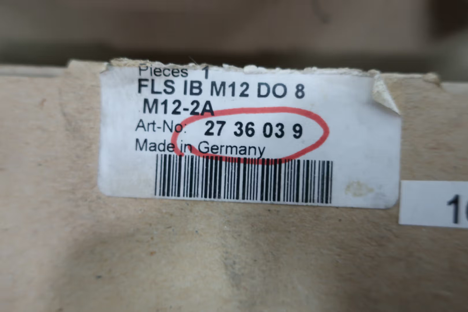 Phoenix Contact FLS IB M12 DO 8 M12-2A 2736039 Distributed I/o Module 24vdc