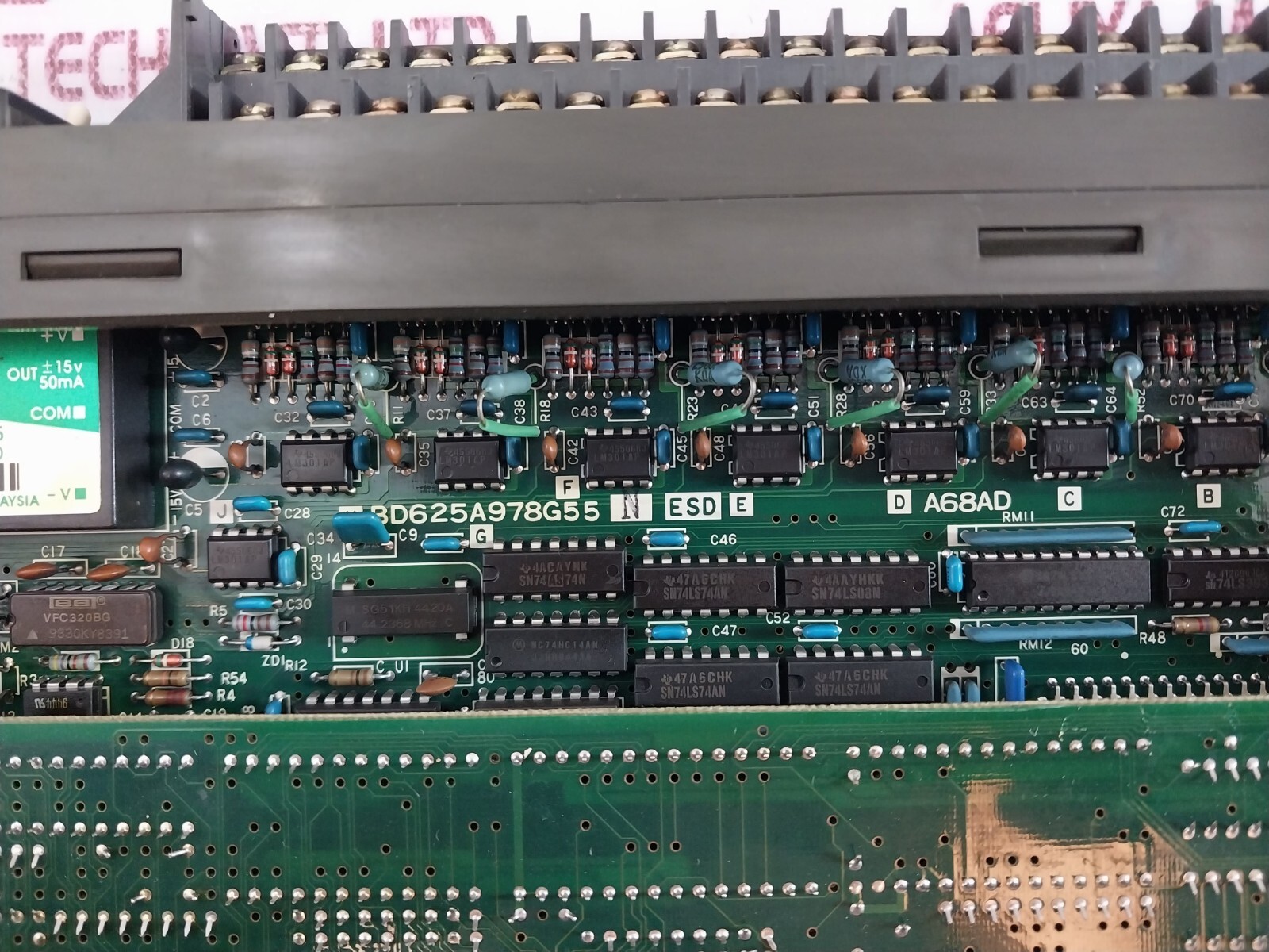 Mitsubishi A68AD MELSEC ESD Programmable Controller, Analog Input Module