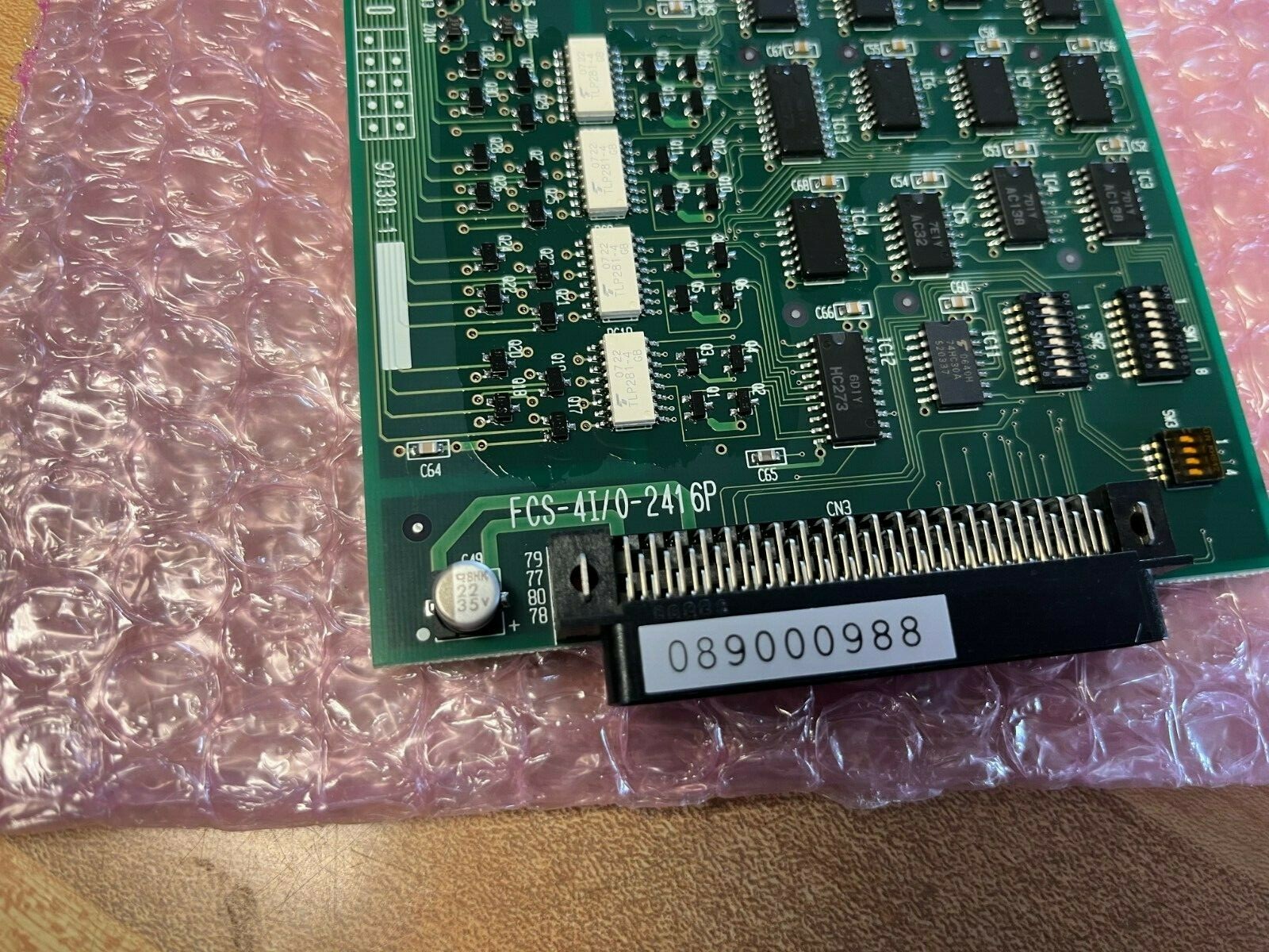 Fuji 2416P I/O Module ES-V5056 Circuit Board FCS-4I/0-2416P