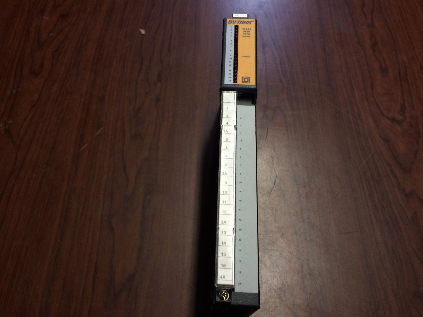SQUARE D SY/MAX Digital I/O MODULE 8030 RIM101 SER C1