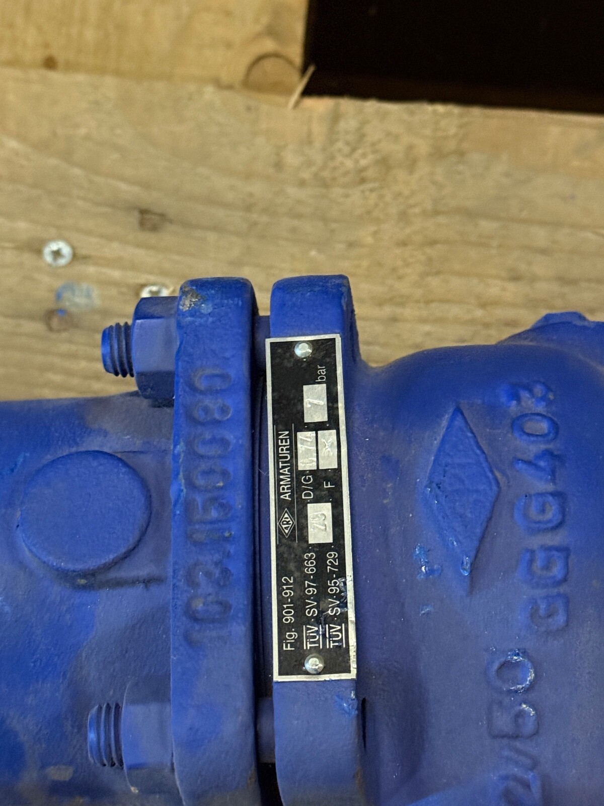 ARI Valves Fig. 901-912 / Safety Valve Shut-Off Valve / 7BAR, DN32 / New