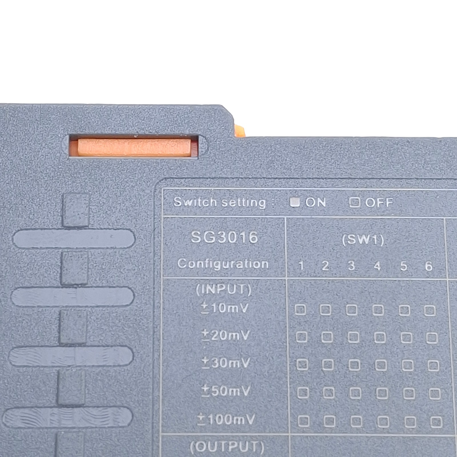 ICP CON SG-3016 Strain Gauge Input Module 10-30VDC Supply, DIN Rail Mount