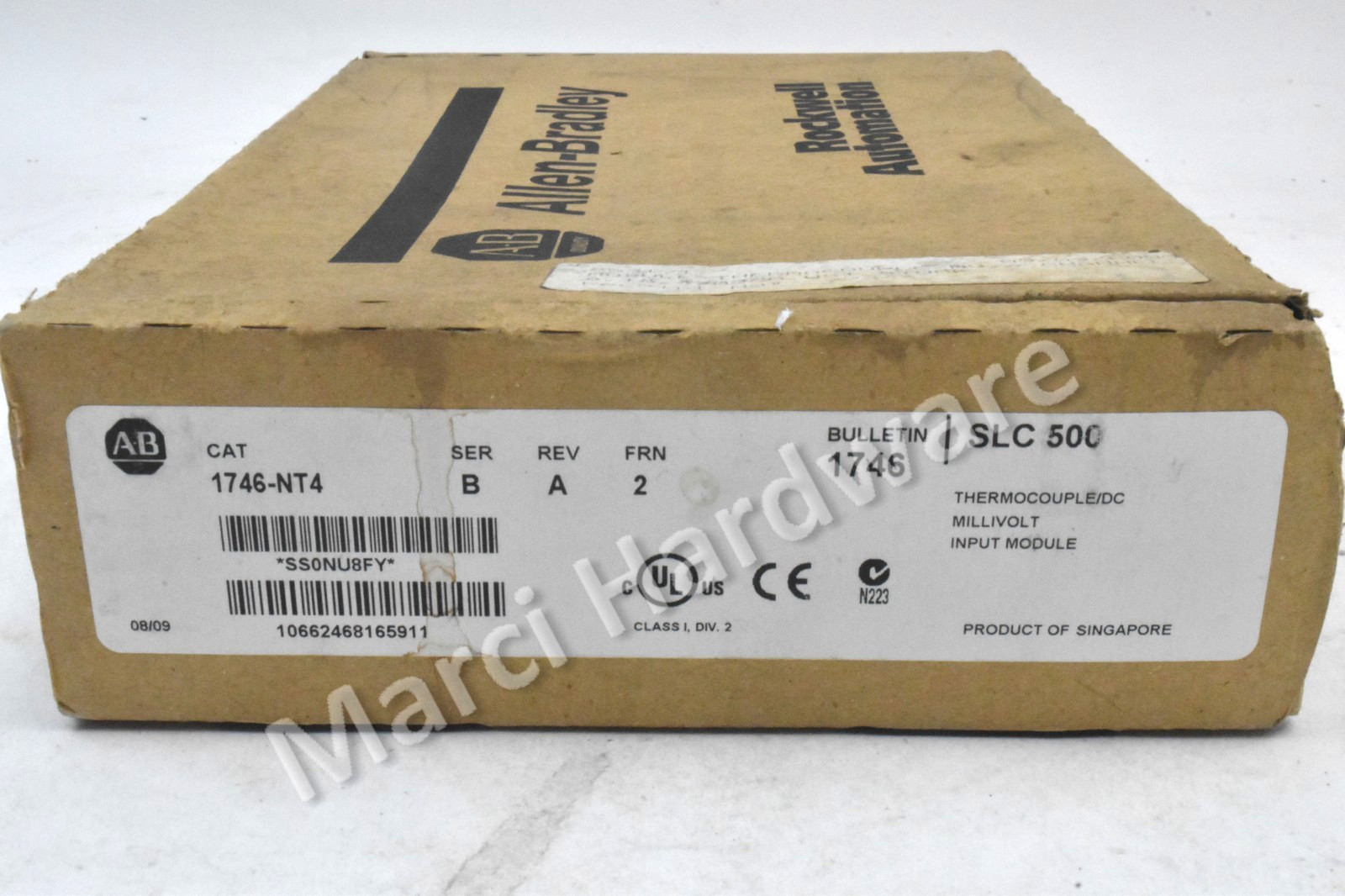 Original Box Allen-Bradley 1746-NT4 /B SLC 500 4-Channel Thermocouple/mV Input
