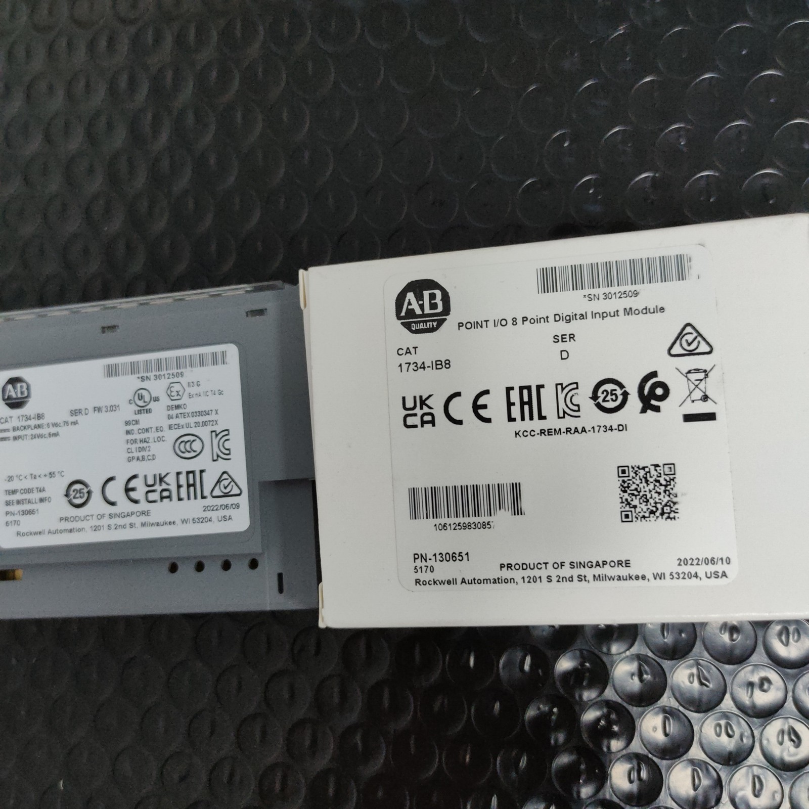 New Sealed AB 1734-IB8 8Point Digital Input Module 2023 AB1734IB8 TX