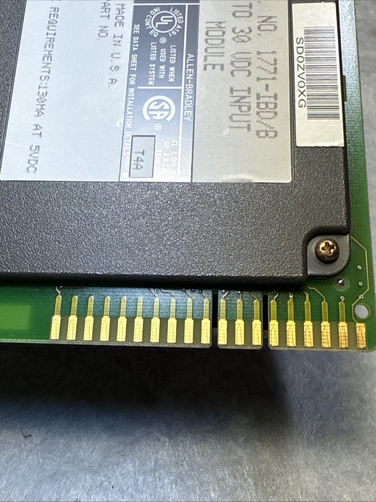 Allen-Bradley 1771-IBD/B 10 To 30 VDC Input Module