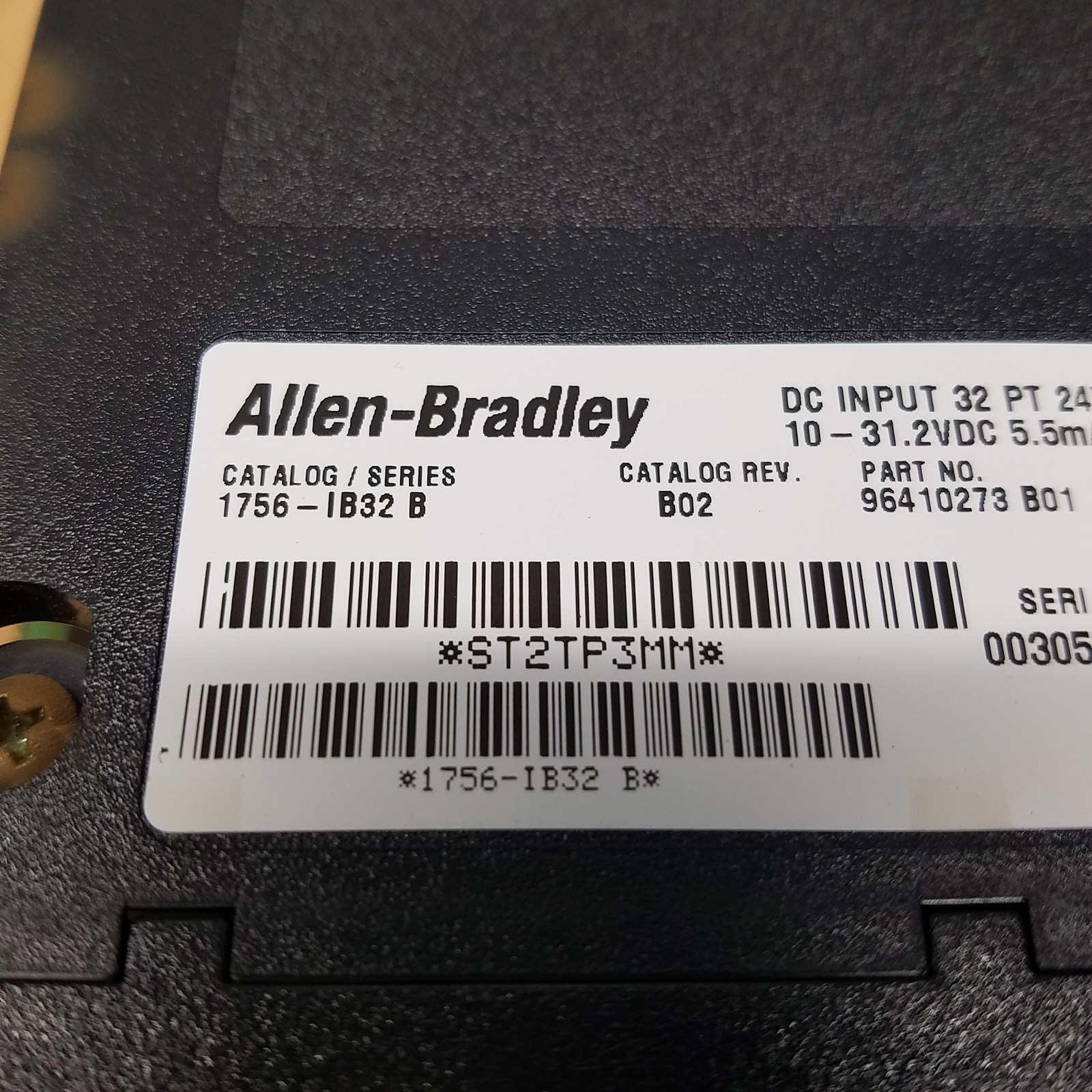 Allen Bradley 1756-IB32 Series B DC Input Module, 32 PT, 24VDC – USED