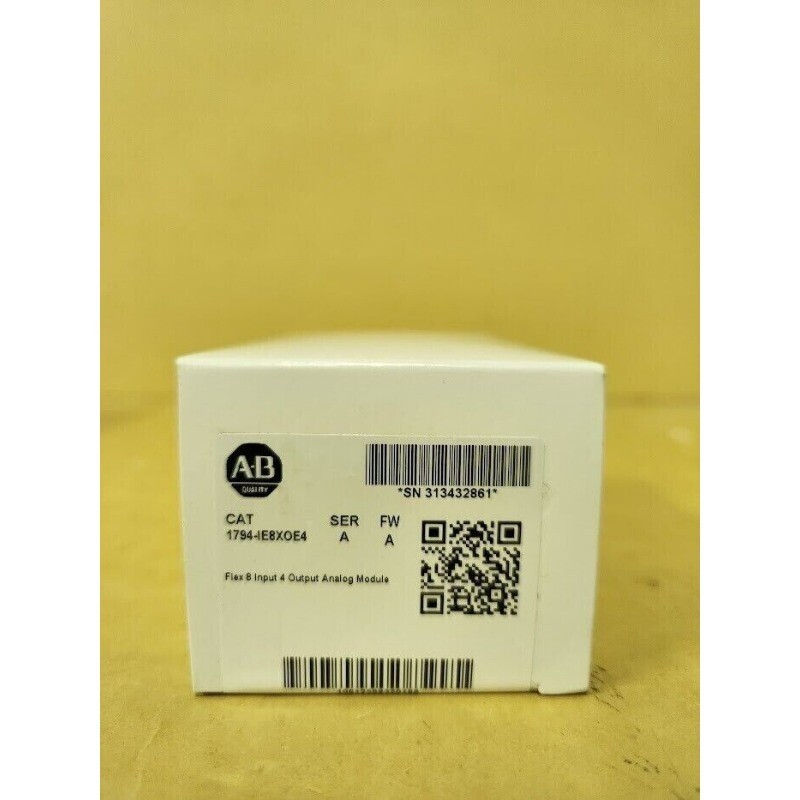 New Allen Bradley 1794-IE8XOE4 Flex I/O Analog 8 Inputs 4 Output US Free Tax