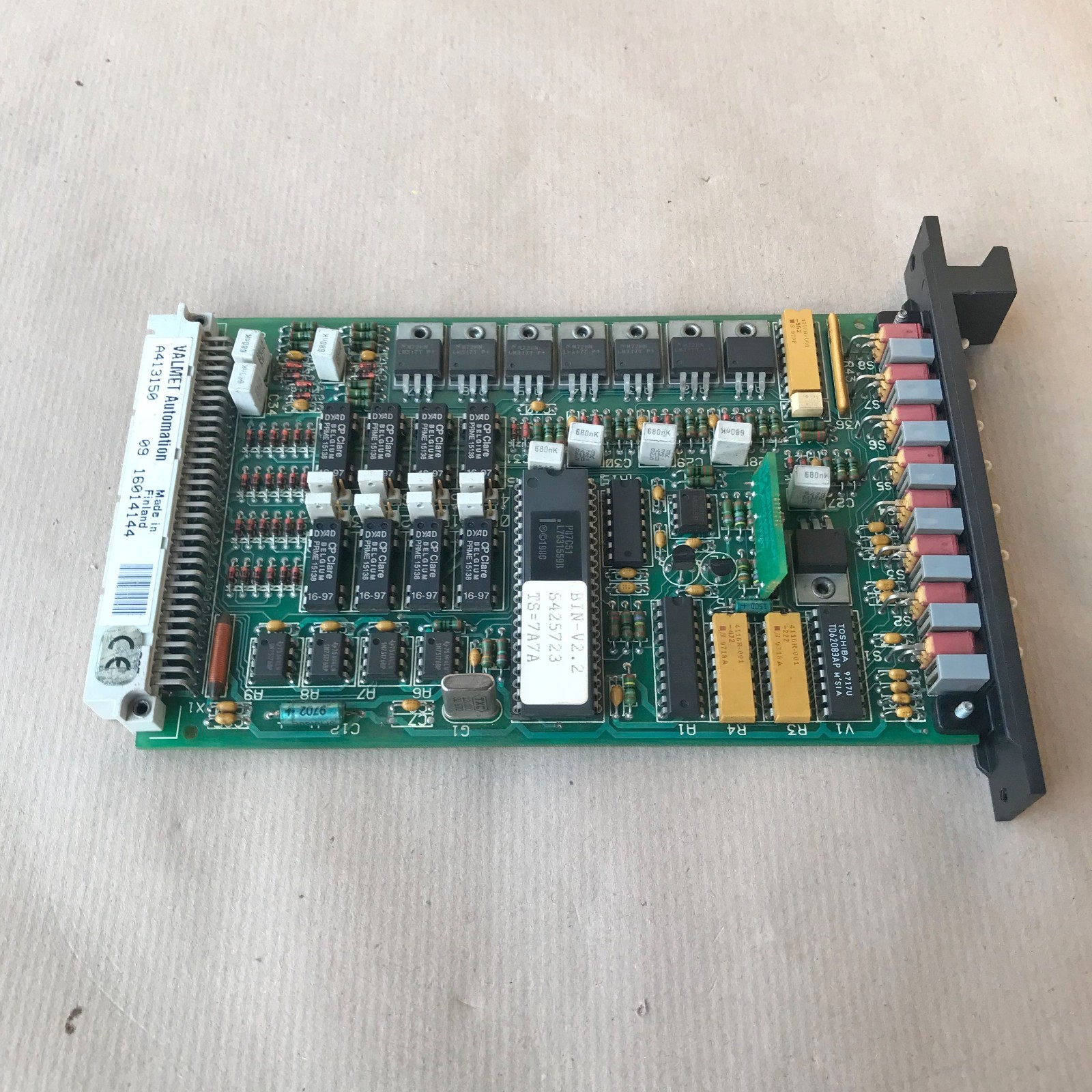 VALMET BOU8 BINARY OUTPUT UNIT A413150