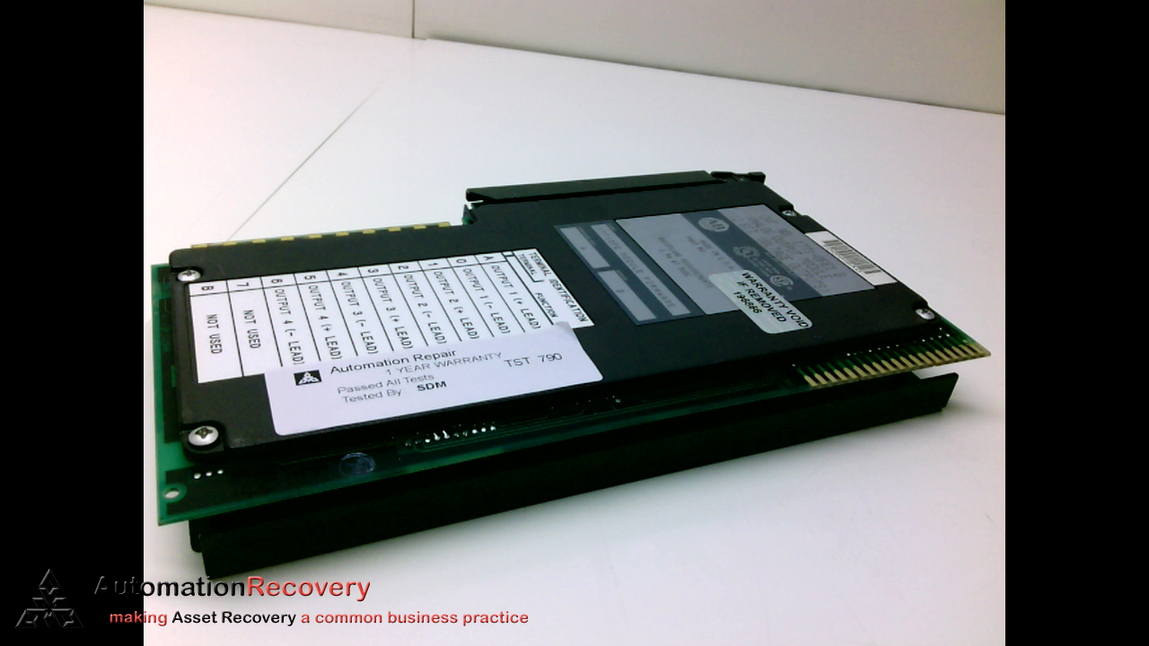 ALLEN BRADLEY 1771-OFE1 , SERIES B ANALOG OUTPUT MODULE REV. B #201488
