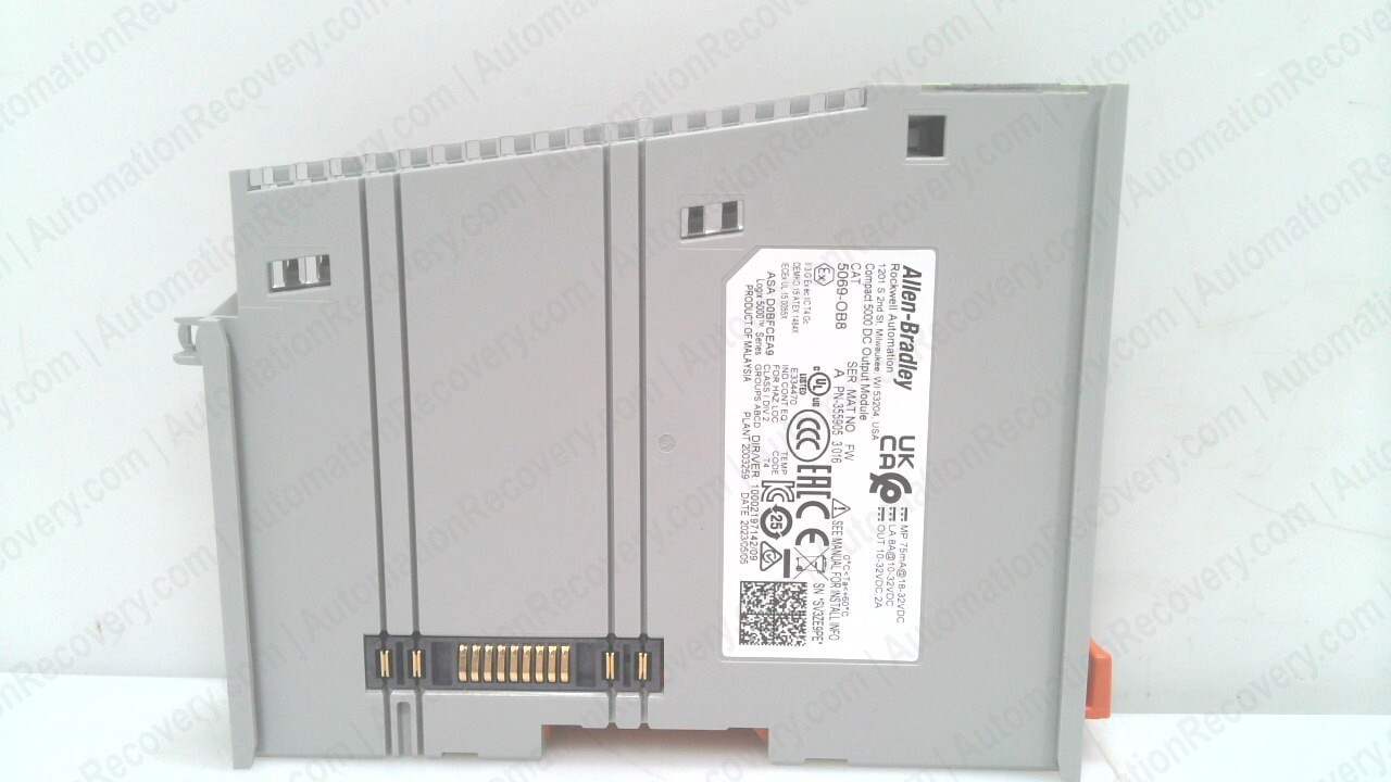 ALLEN BRADLEY 5069-OB8 SER A, COMPACT 5000 DC OUTPUT MODULE, NEW #338875