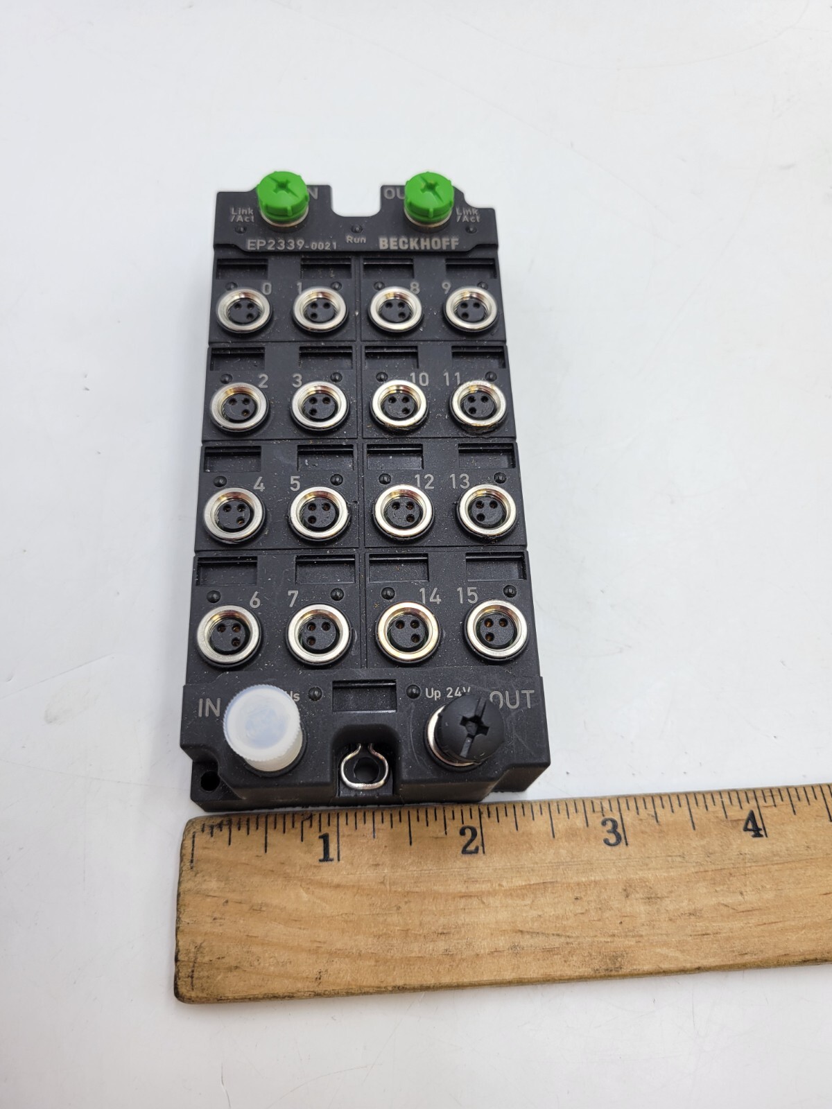 Beckhoff EP2339-0021 080096 EtherCAT Compact Box 16-Channel Digital M8 24 Volt