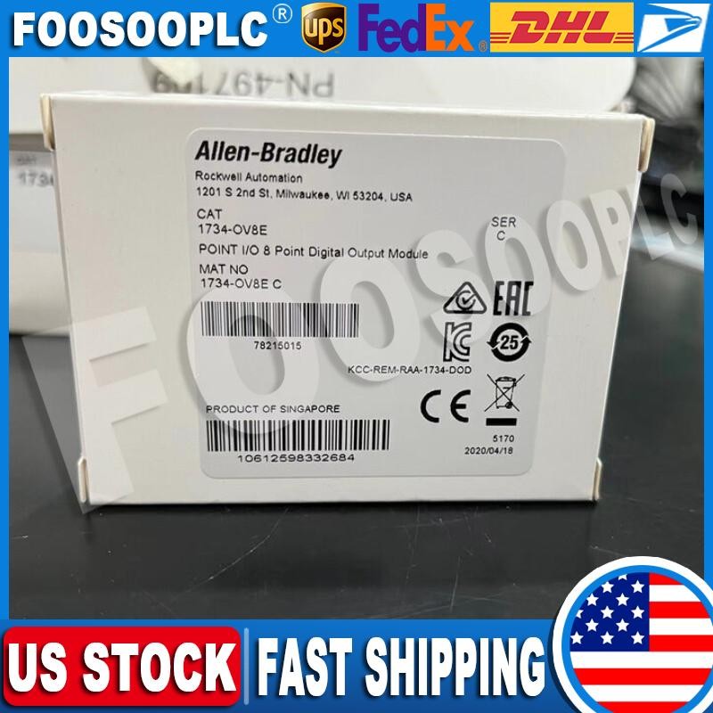 1734-OV8E POINT I/O 8 Point Digital Output Module Brand AB US Free Tax