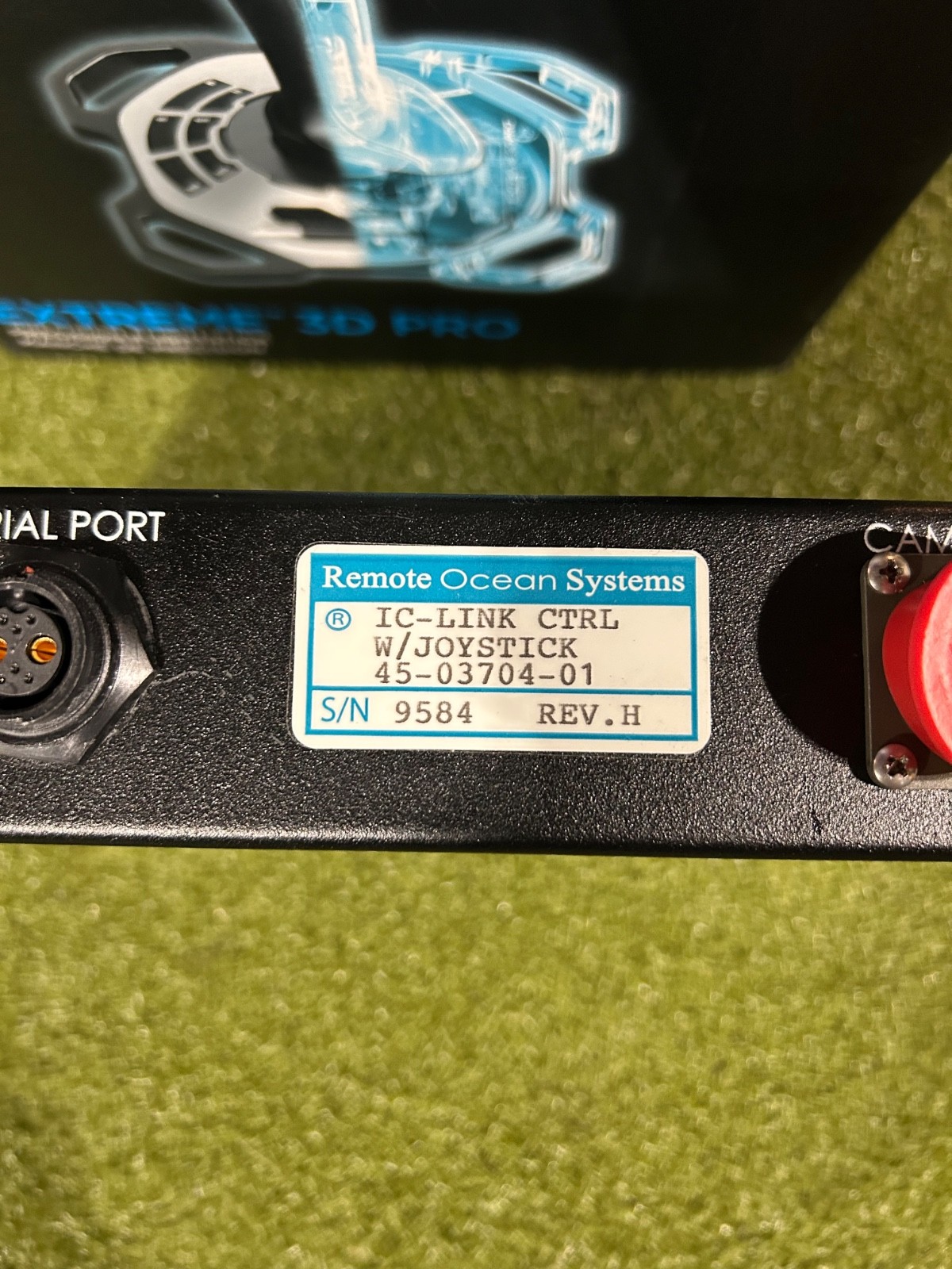 REMOTE OCEAN SYSTEMS Model PT-10,AL,OIL 120VAC/60HZ 21-01000-01 REV.K with camer
