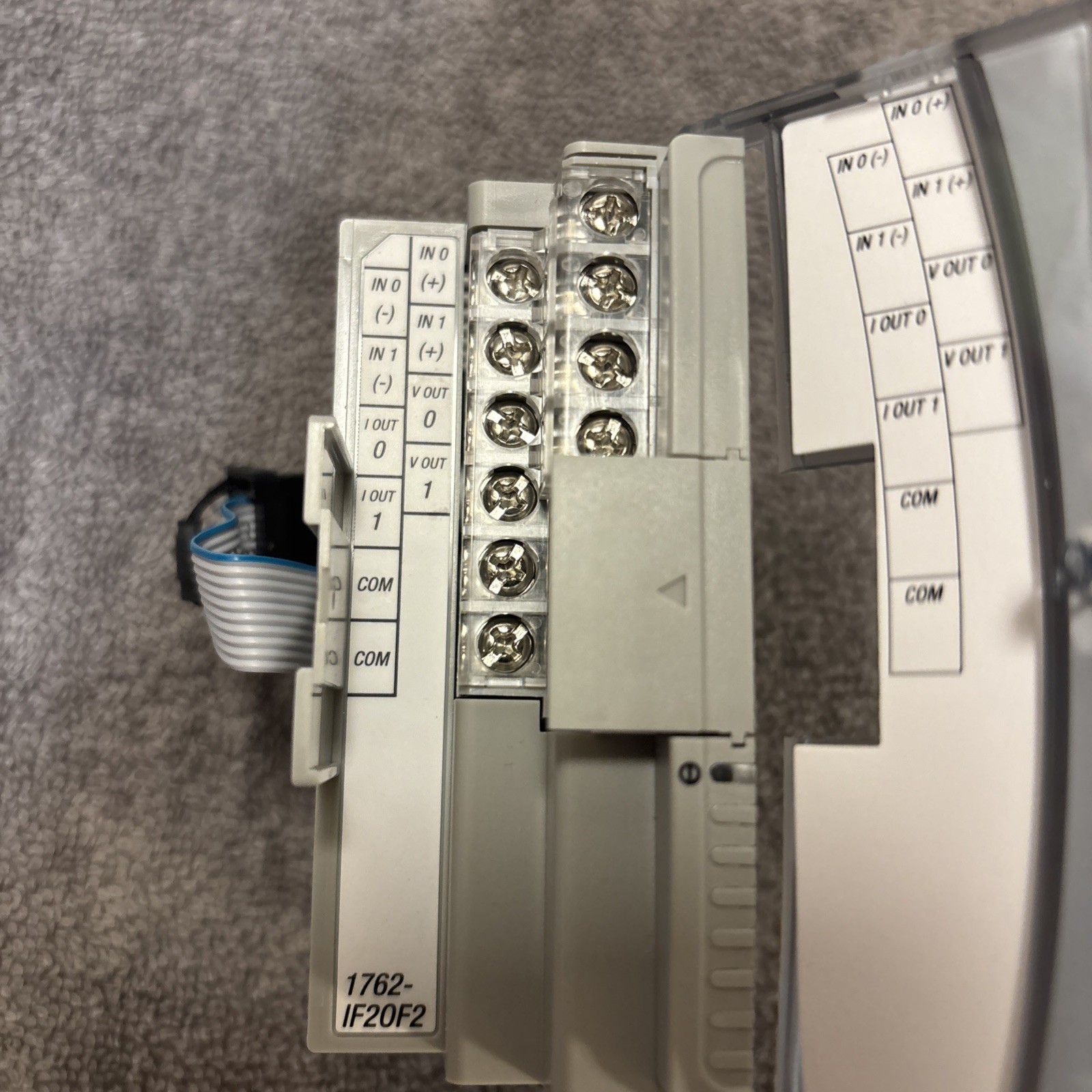 Allen Bradley MicroLogix 1762-IF2OF2 2 CH Input 2 CH Output Analog Module No box