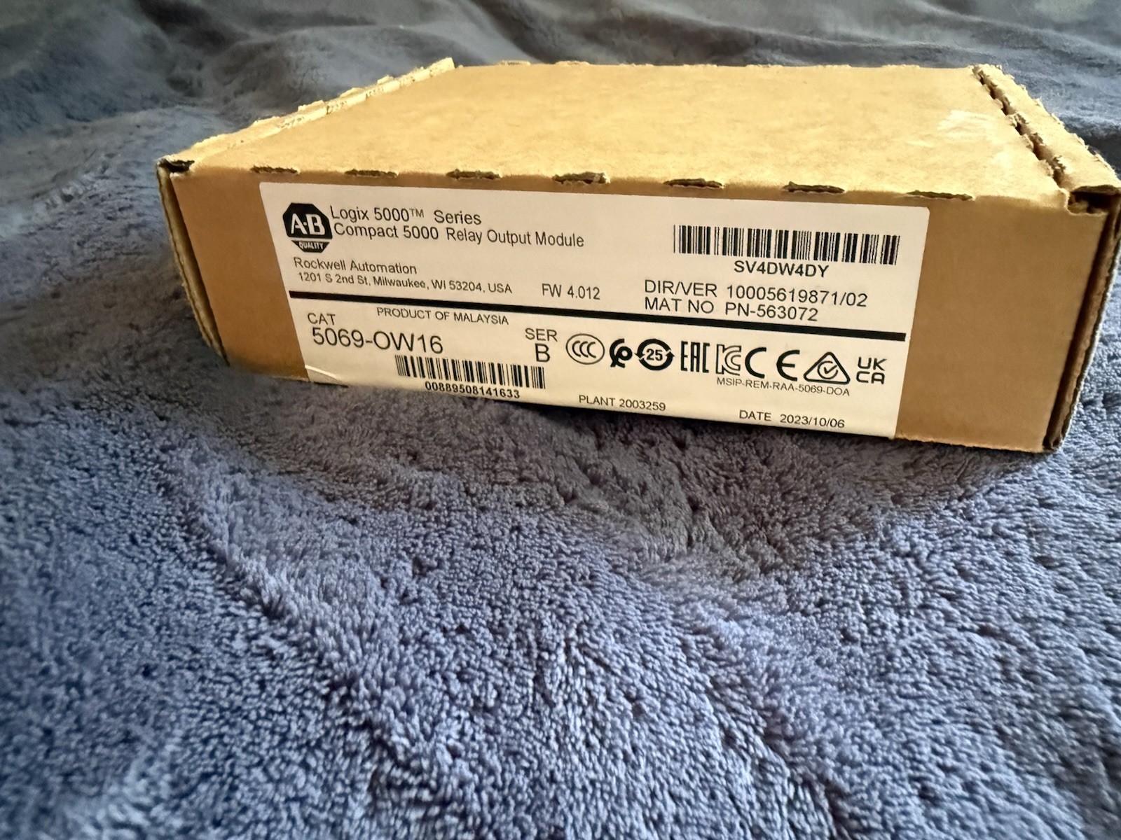 Allen-Bradley 5069-OW16 Digital PLC Output Module, Compact 5000 CompactLogix