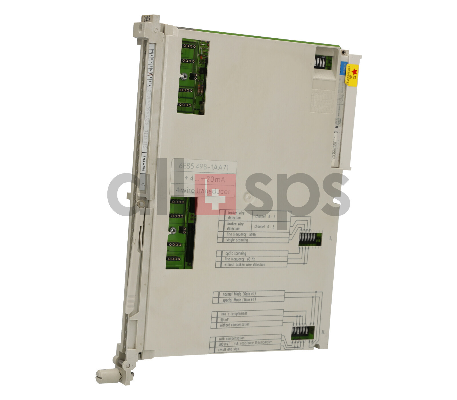SIMATIC S5 ANALOG INPUT 460, 6ES5460-4UA12 (US)