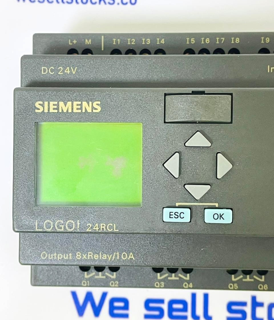 SIEMENS LOGO 6ED1053-1HB00-0BA2 Logic Module (Little Damaged)