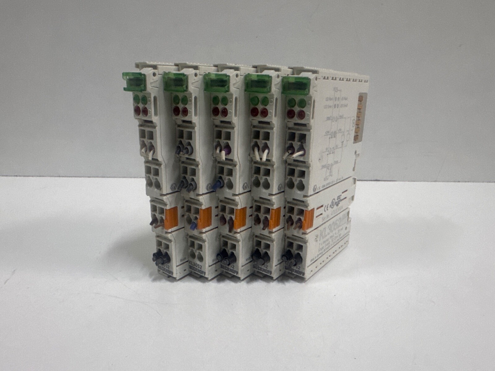 LOT OF 5 PCs BECKHOFF KL3052 2-channel analog input