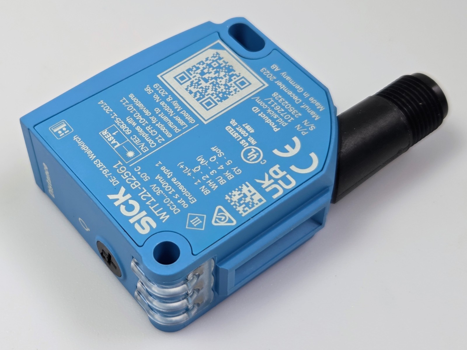 SICK WTT12L-B2561 1072611 PowerProx Laser Distance Photoelectric Sensor M12