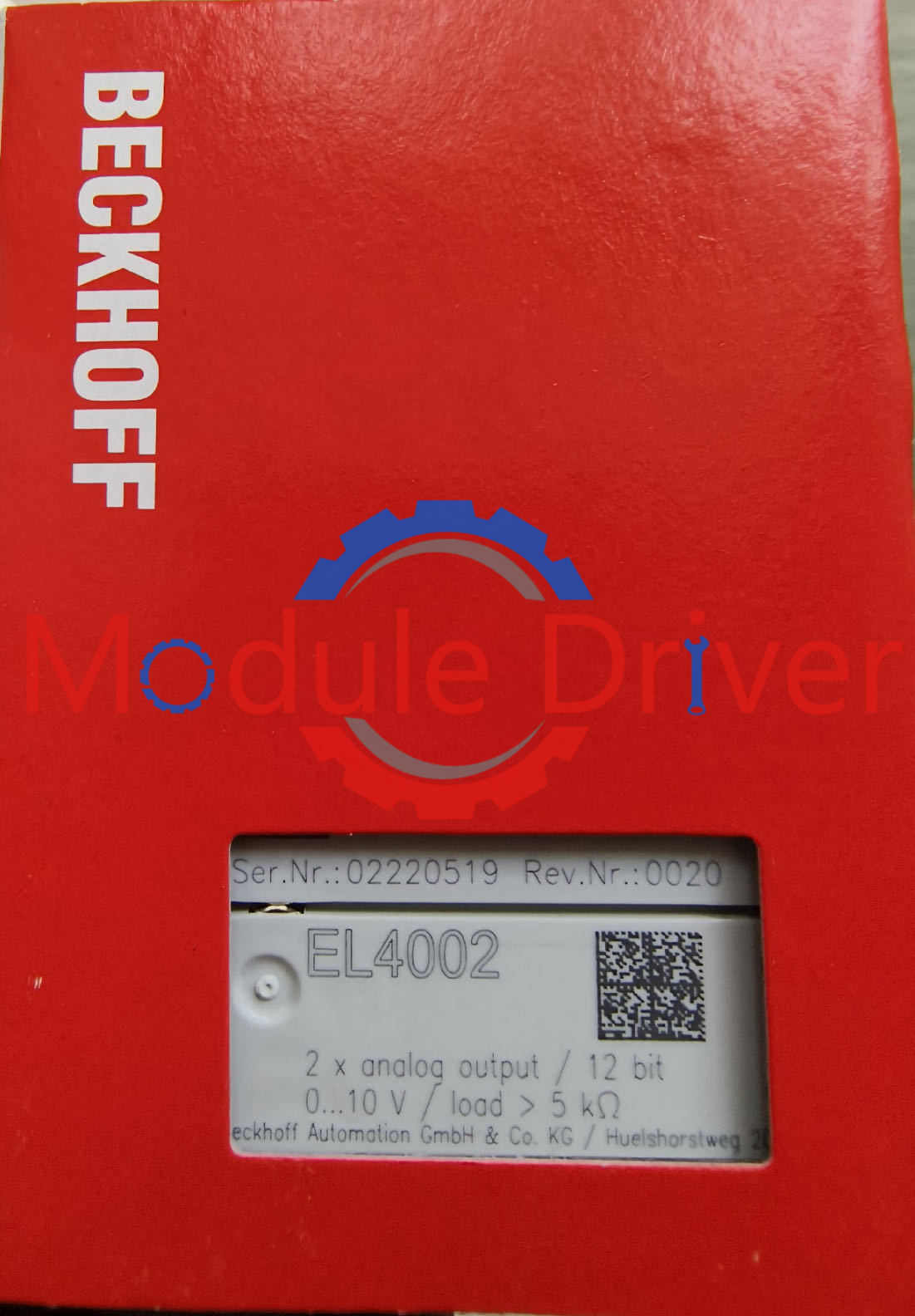 One Beckhoff EL4002 PLC Module EL 4002 New In Box