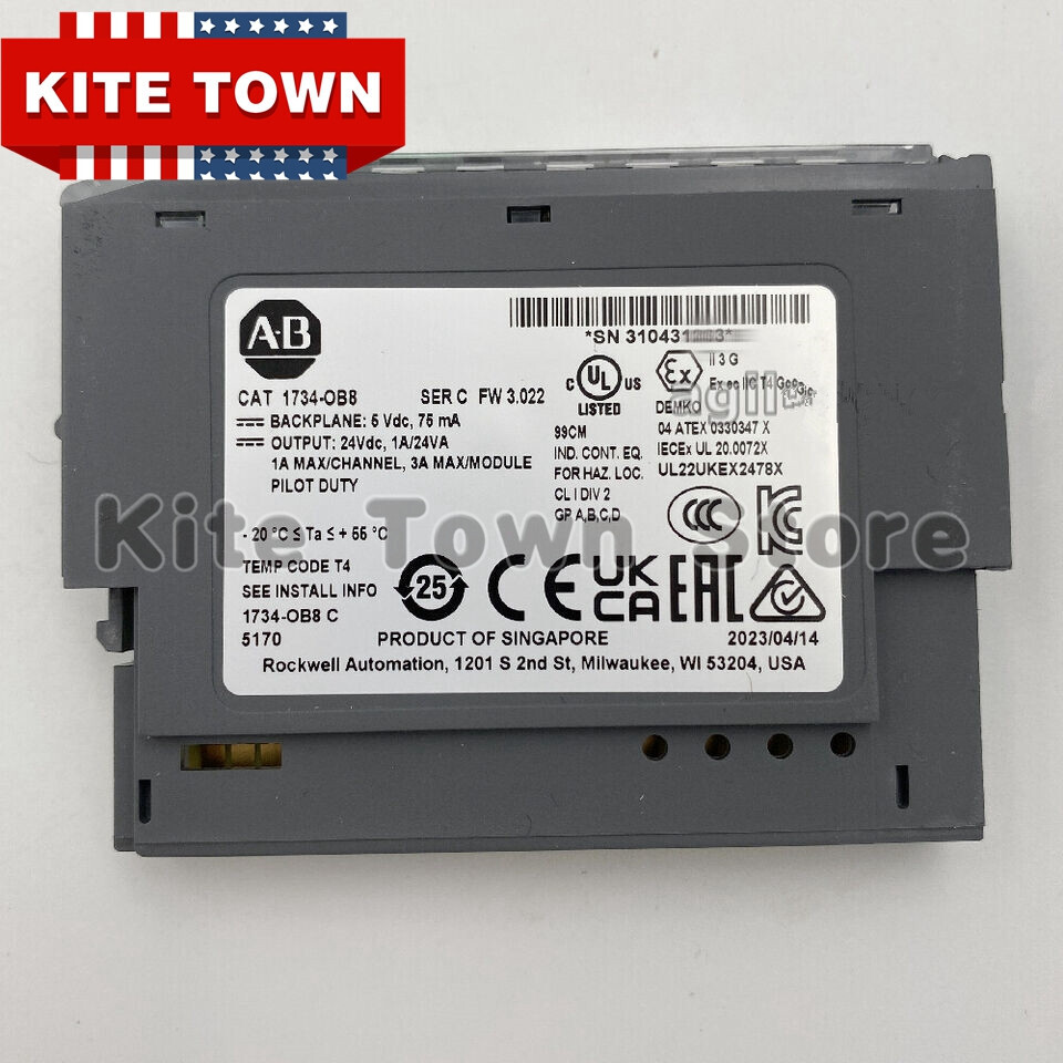 2023 Newest Allen-Bradley 1734-OB8 SER C POINT I/O 8 Point Digital Output Module