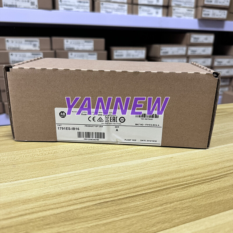 New Sealed Allen Bradley 1791ES-IB16 /A CompactBlock ENet Safety Input Module