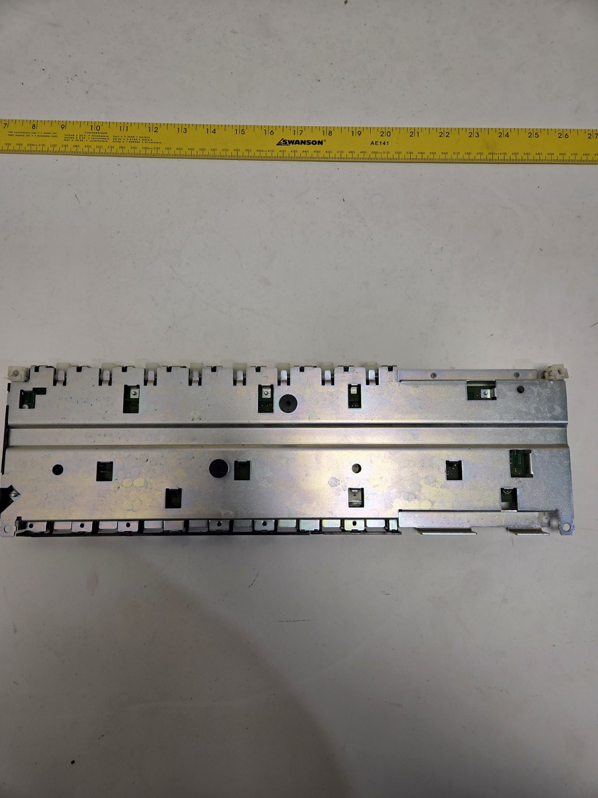 Omron CS1W-BC083 PLC Backplane (Missing Front Cover)