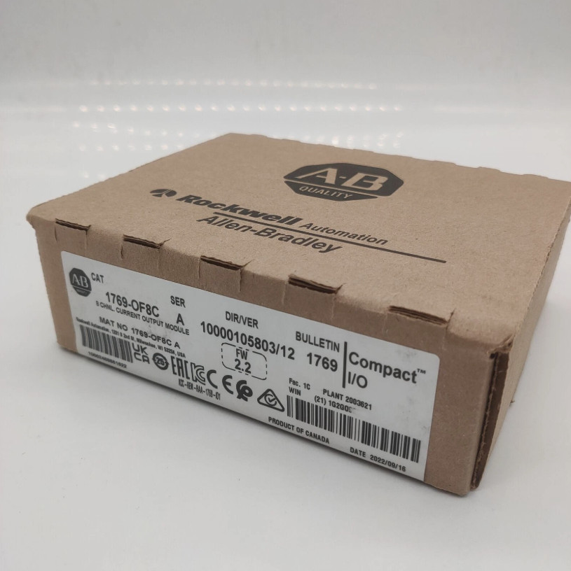 AB 1769-OF8C/A AB CompactLogix 8 Pt A/O Current Module New Sealed Free Shipping