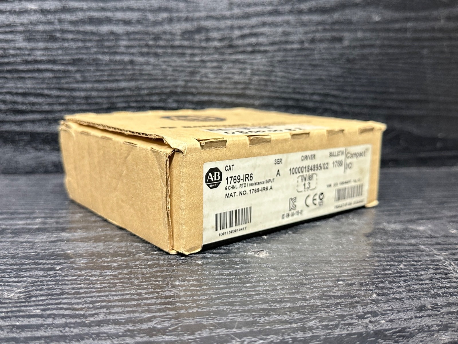 Surplus Open Allen Bradley 1769-IR6 1769-1R6 A 1.3 CompactLogix Input RTD 2013
