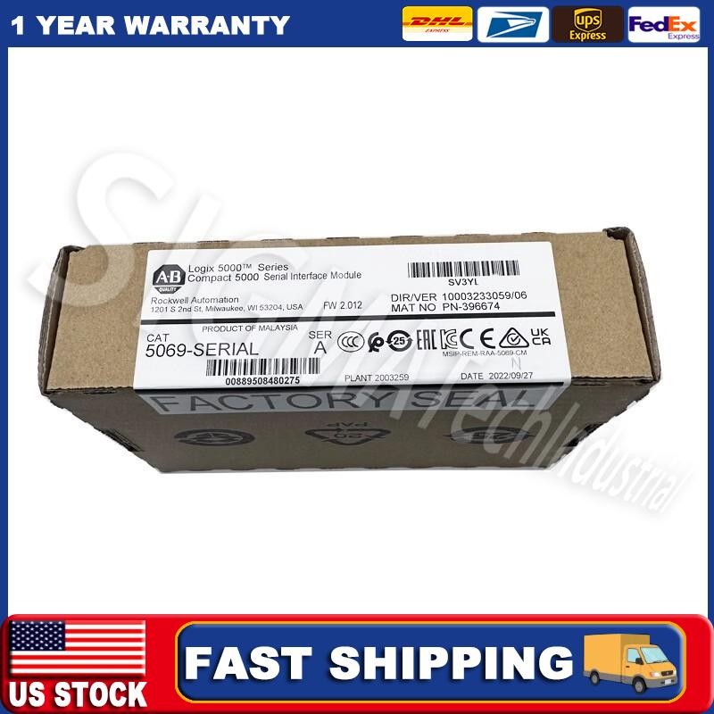 AB 5069-SERIAL SER A Compact Logix 5000 Interface Module US Free Tax