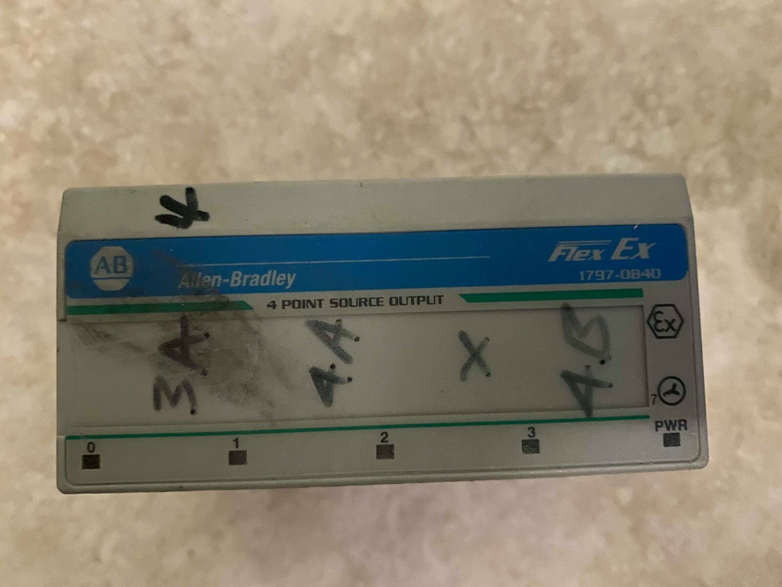 Allen Bradley 1797-OB4D 1797-0B4D Ser A Flex EX I/O 17970B4D REV C01