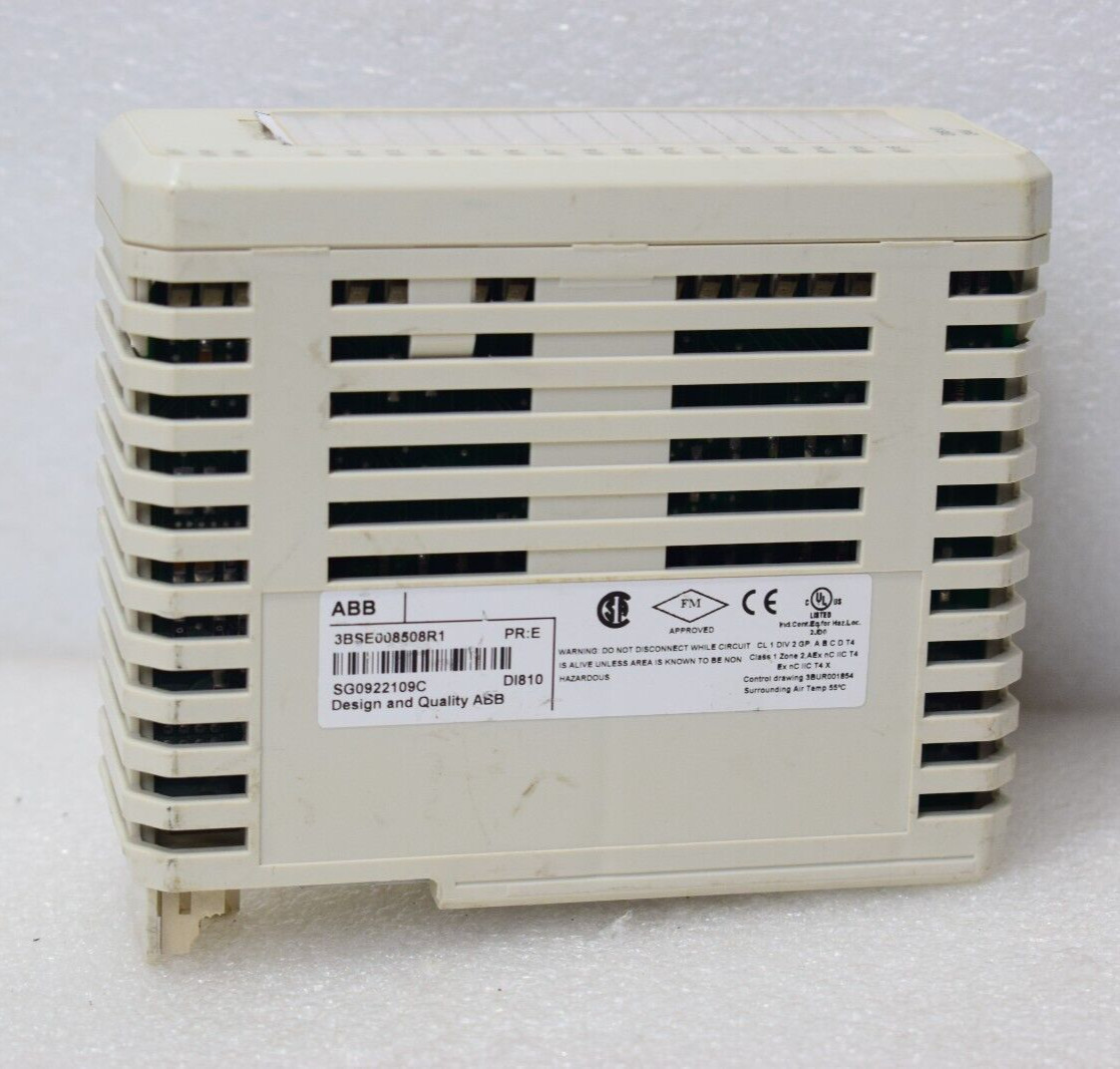 ABB DI810 DIGITAL INPUT MODULE 24V 3BSE008508R1
