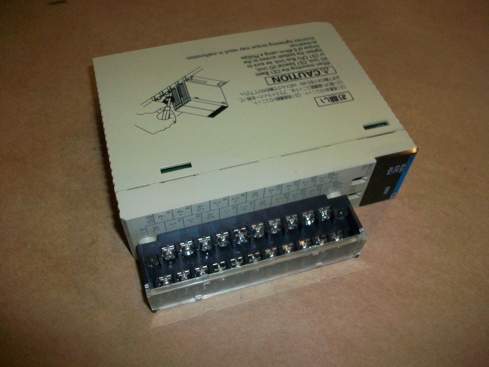 Omron Analog Module CS1W-MAD44 USED