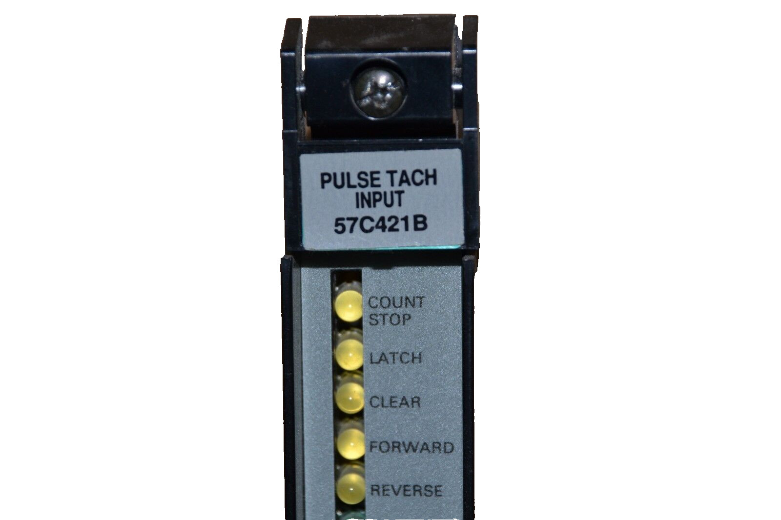 RELIANCE ELECTRIC S-67108-3 57C421B PULSE TACH INPUT MODULE