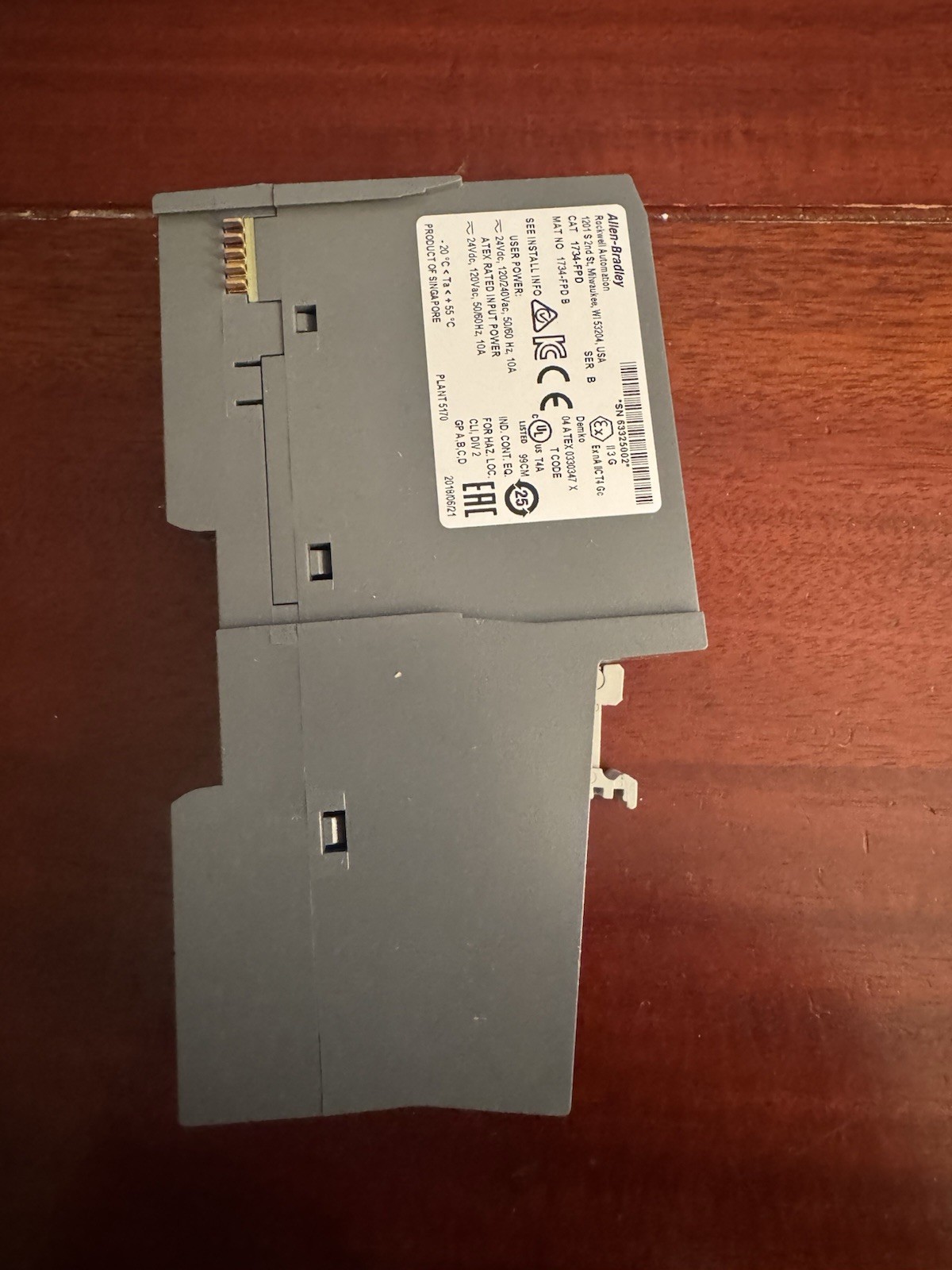 Allen Bradley 1734-FPD Ser B Point I/O Field Distribution Module