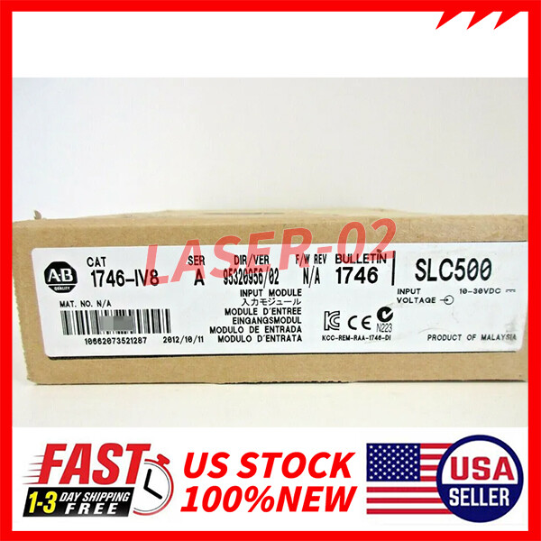 Brand New Allen-Bradley 1746-IV8 Series A SLC 500 8 Point Input Module