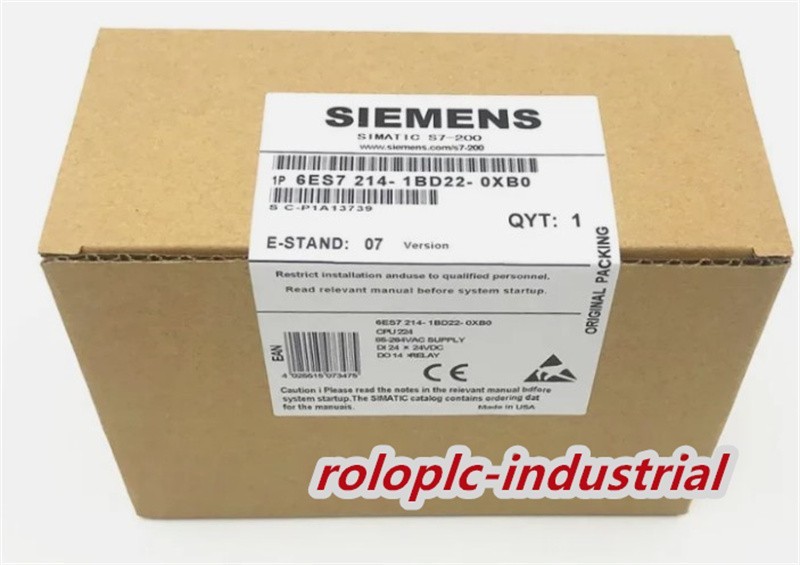 New In Box Siemens 6ES7 214-1BD22-0XB0/6ES7214-1BD22-0XB0 Module