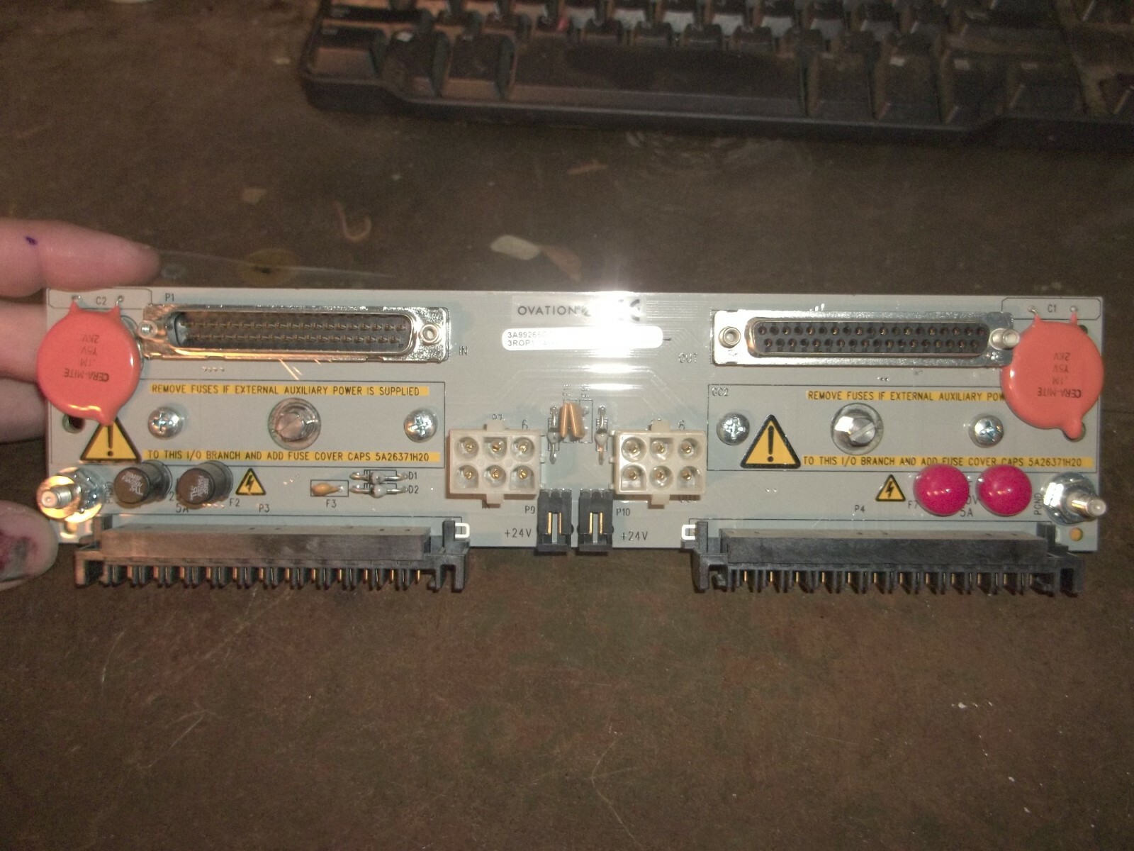 OVATION 3A99266G01 REV 10 TRANSITION PANEL I/O MODULE (WL111)