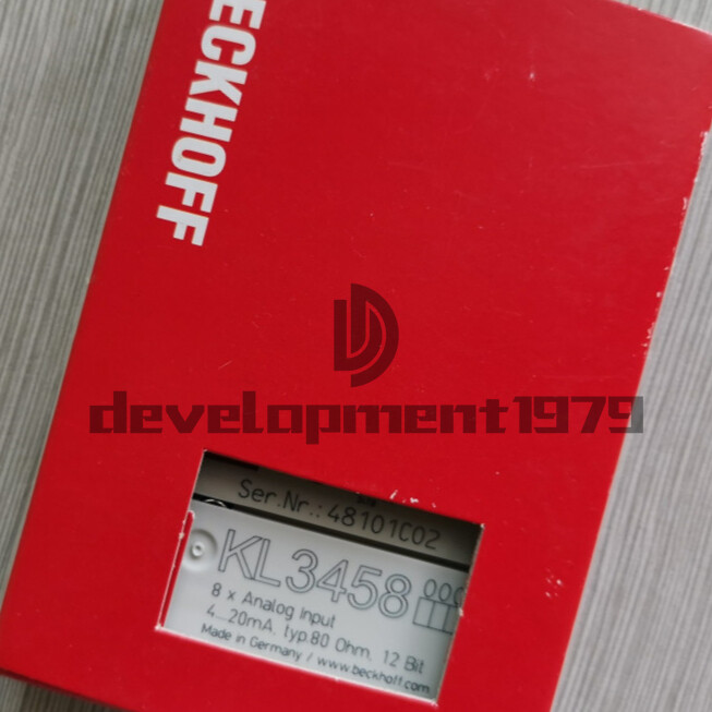 One New BECKHOFF KL3458 PLC Module