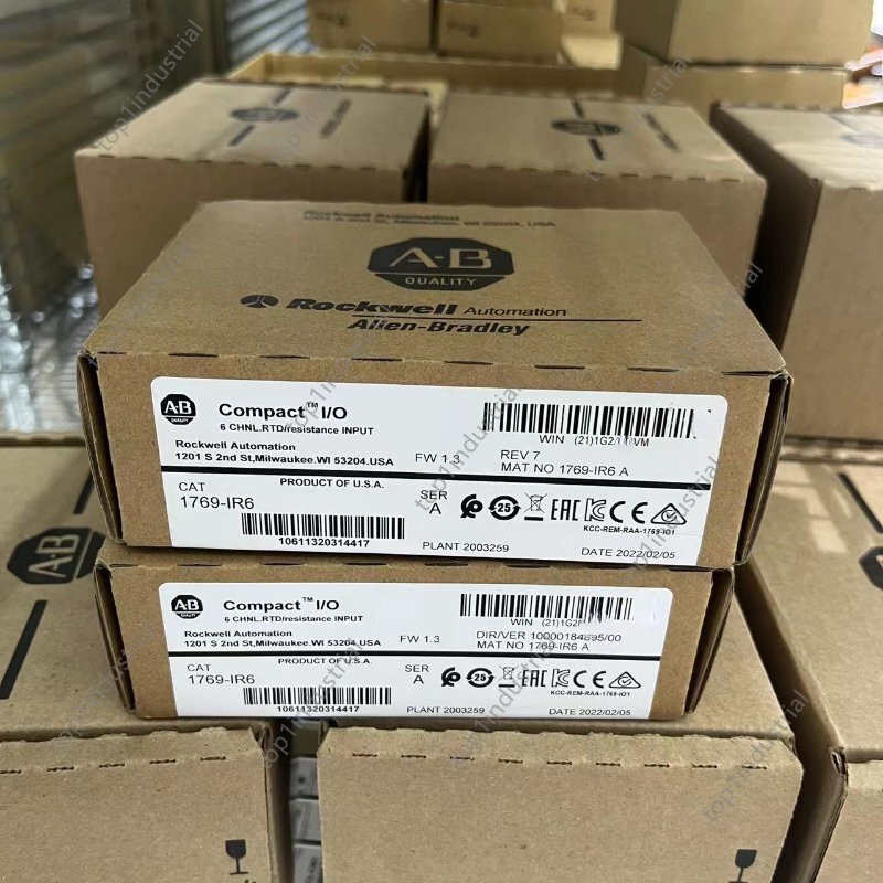 AB 1769-IR6 SER A CompactLogix Input Module RTD 1769IR6/A New Factory Sealed